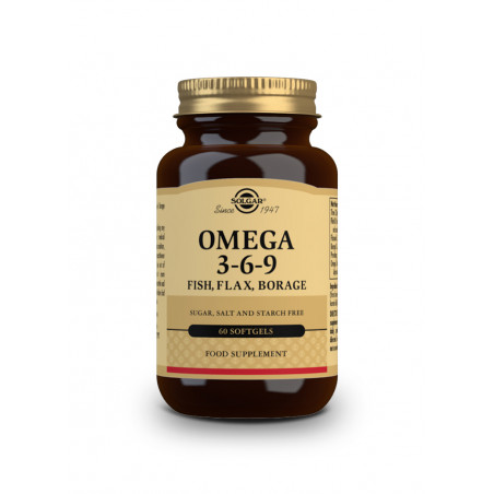 OMEGA 3-6-9  CÁPSULAS BLANDAS