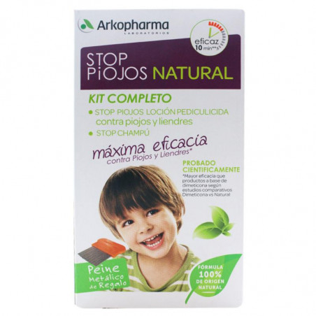 STOP PIOJOS 100% NATURAL KIT COMPLETO