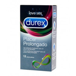 DUREX PLACER PROLONGADO EASY ON 12U.