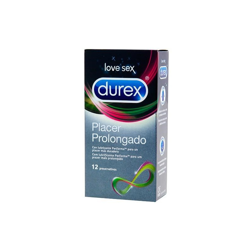 Durex placer prolongado easy on 12u.