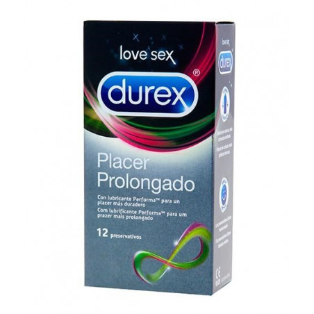 DUREX PLACER PROLONGADO EASY ON 12U.