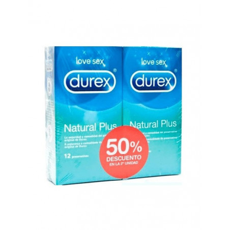 DUREX DUPLO NATURAL PLUS 24 UNIDADES