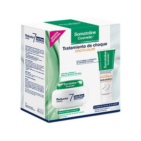 PACK SOMATOLINE TRATAMIENTO DE CHOQUE EFECTO CALOR