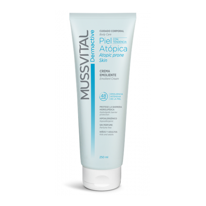 Mussvital dermactive crema corporal atópica 250ml