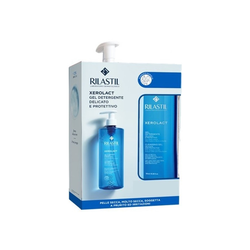 Duplo xerolact gel 750ml + 750 ml