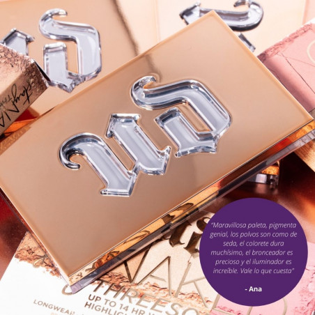 URBAN DECAY STAY NAKED THREESOME RISE PALETTE PALETA DE MAQUILLAJE