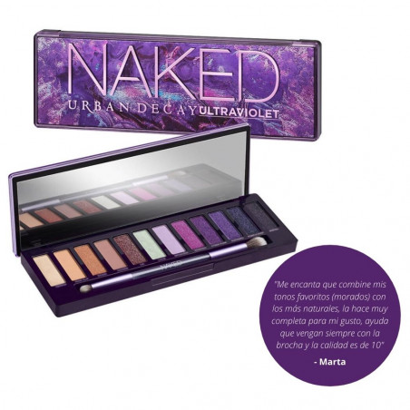 URBAN DECAY NAKED ULTRAVIOLET PALETTE PALETA DE SOMBRAS DE OJOS