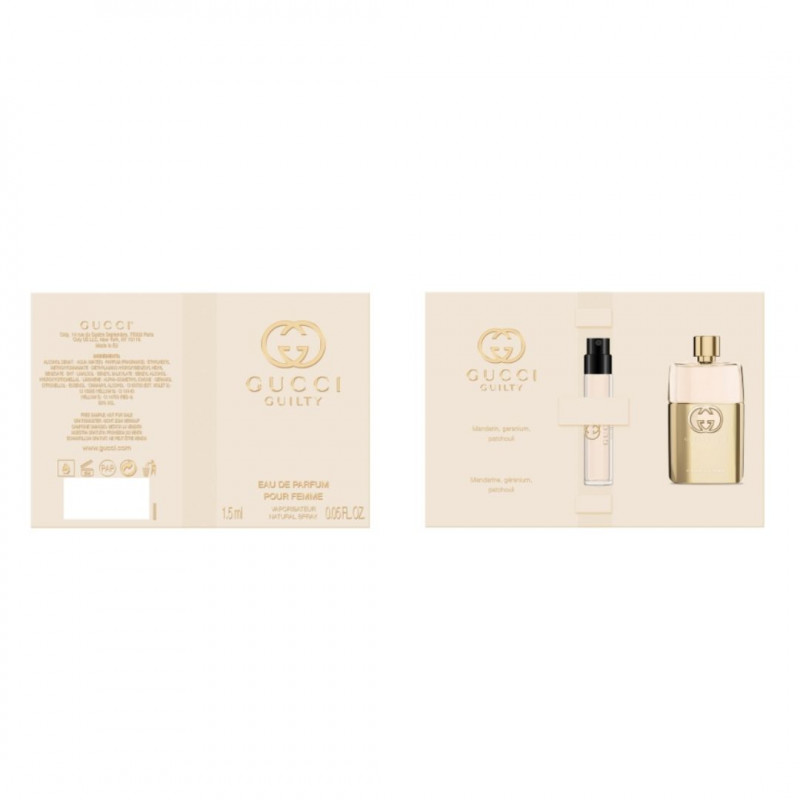 MUESTRA GUCCI GUILTY POUR FEMME