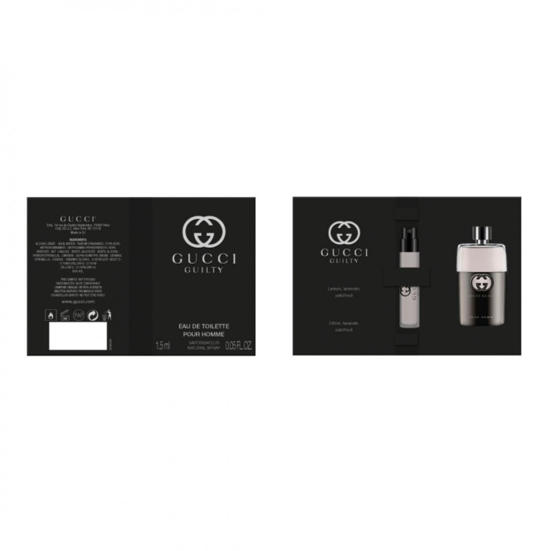 MUESTRA GUCCI GUILTY POUR HOMME EDT