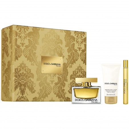 THE ONE TRIO SET EAU DE PARFUM 50ML + BODY LOTION 50ML + TRAVEL SPRAY 10ML