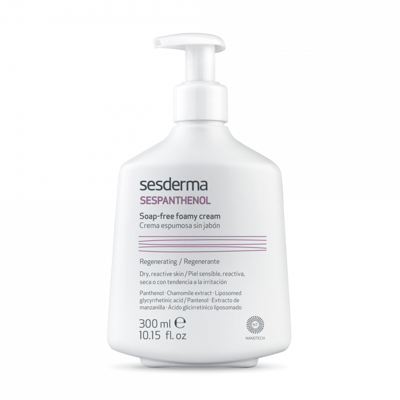 Sespanthenol crema espumosa sin jabon 300 ml