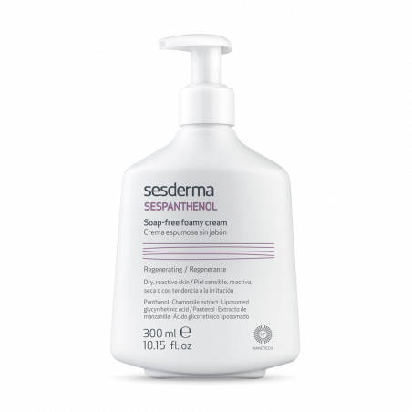 SESPANTHENOL CREMA ESPUMOSA SIN JABON 300 ML