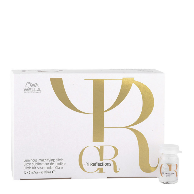 Oil reflections wella luminous magnifying elixir 10x6 ml