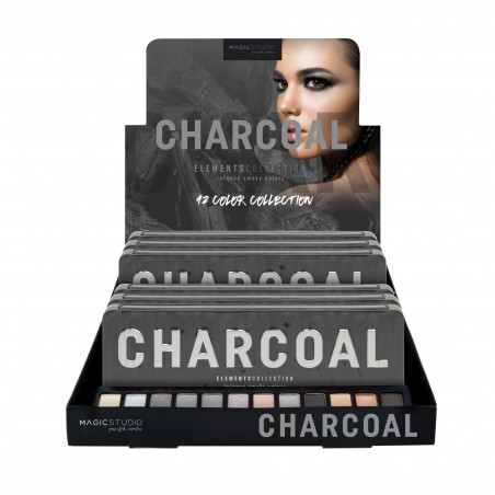 MAGIC STUDIO CHARCOAL 12 EYESHADOW PALETTE