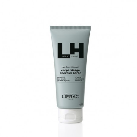 LIERAC MAN GEL DUCHA CUERPO ROSTRO BARBA 200ML