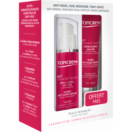 PACK TOPICREM AH3 SERUM 30ML + CREMA GLOBAL 15ML