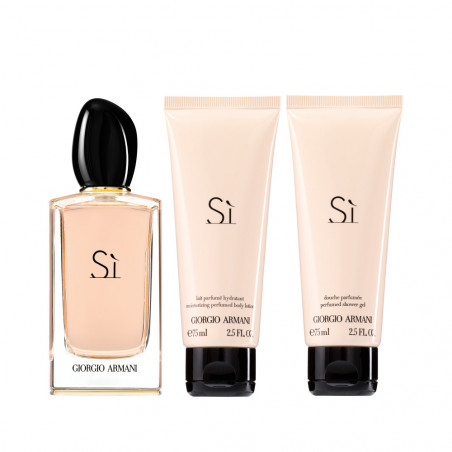 SI COFRE EAU DE PARFUM V100ML + G75ML + L75ML