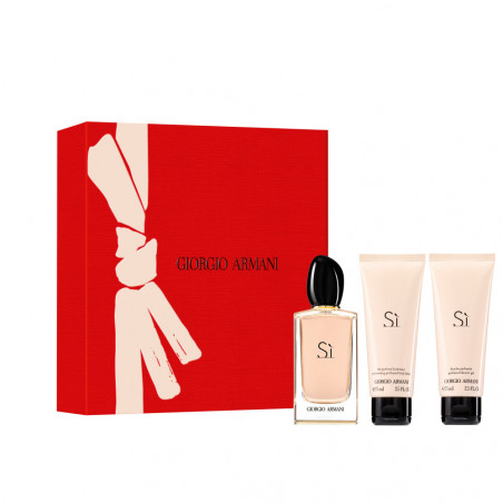 SI COFRE EAU DE PARFUM V100ML + G75ML + L75ML