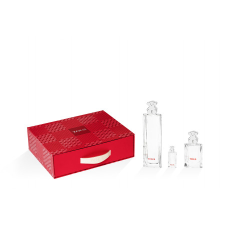 TOUS COFRE EAU DE TOILETTE VAPORIZADOR 90ML+ VAPORIZADOR 30ML+MINIATURA