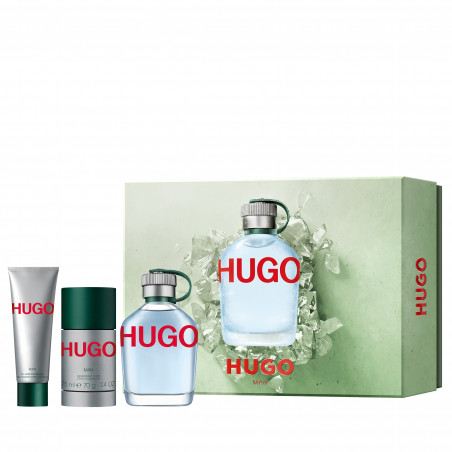 HUGO COFRE EDT V125ML + DESODORANTE 150ML + SG 50ML