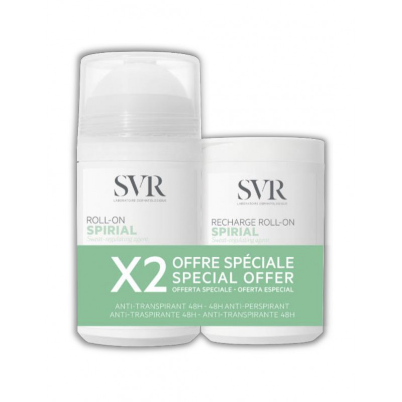 Spirial duo roll on 50ml + recarca 50ml