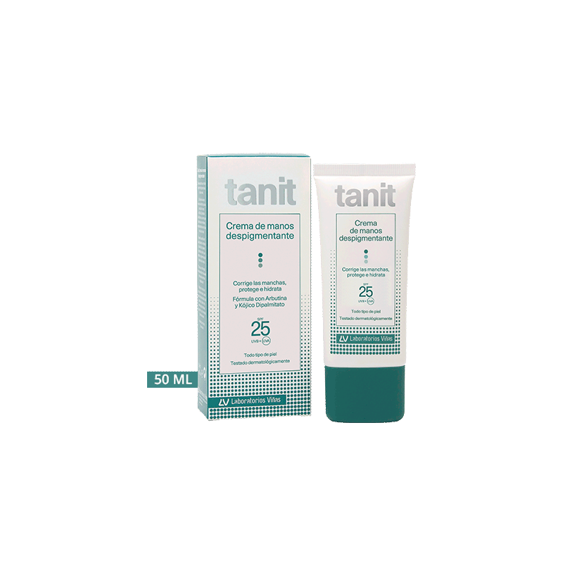 Tanit crema manos despigmentante spf 25