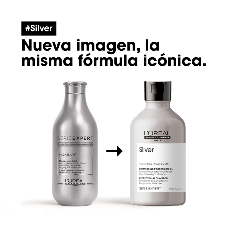 Silver Shampoo Für Weißes & Graues Haar – 300 Ml, Pflegt Und Neutralisiert Gelbstiche
