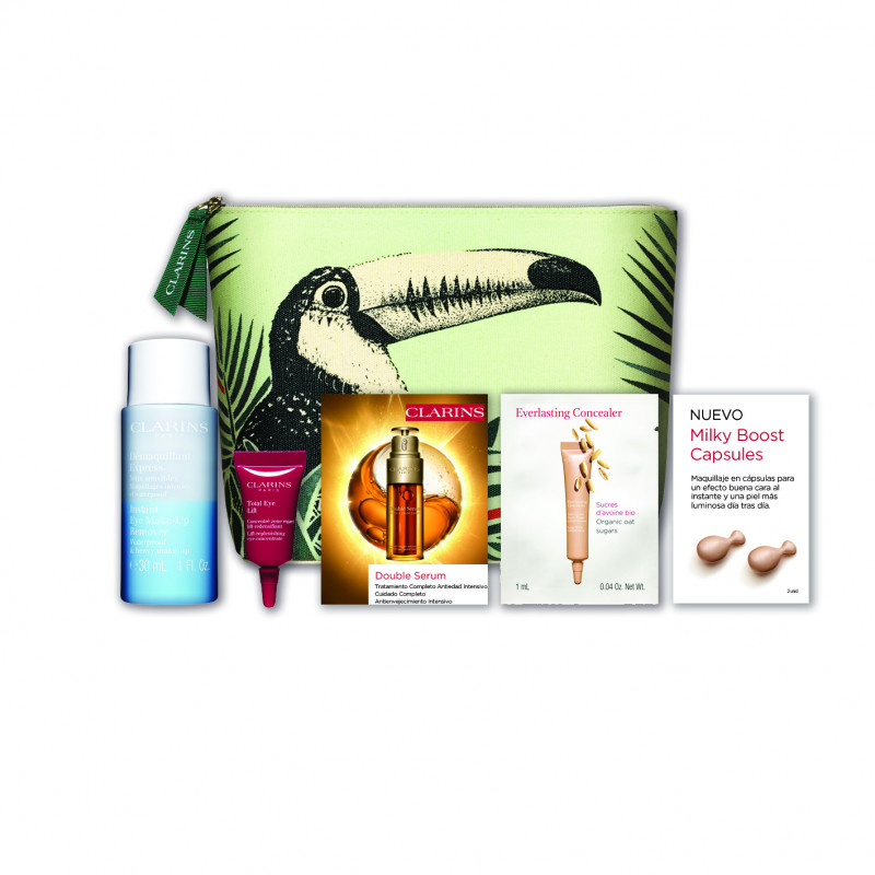 NECESER + MINIATURAS CLARINS