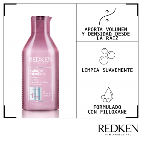 VOLUME INJECTION CHAMPÚ 300ML