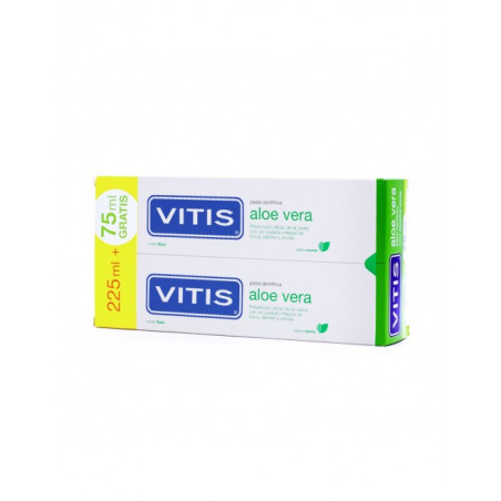 VITIS PACK PASTA DENTÍFRICA ALOE VERA 225ML+75GRATIS