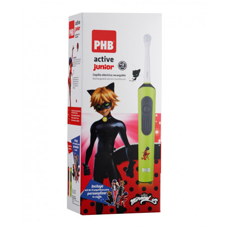 PHB CEPILLO ELÉCTRICO RECARGABLE ACTIVE JUNIOR VERDE LADYBUG