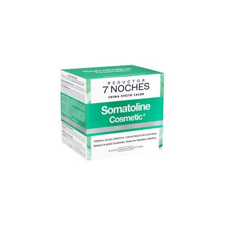 SOMATOLINE REDUCTOR 7 NOCHES CREMA EFECTO CALOR 400 ML