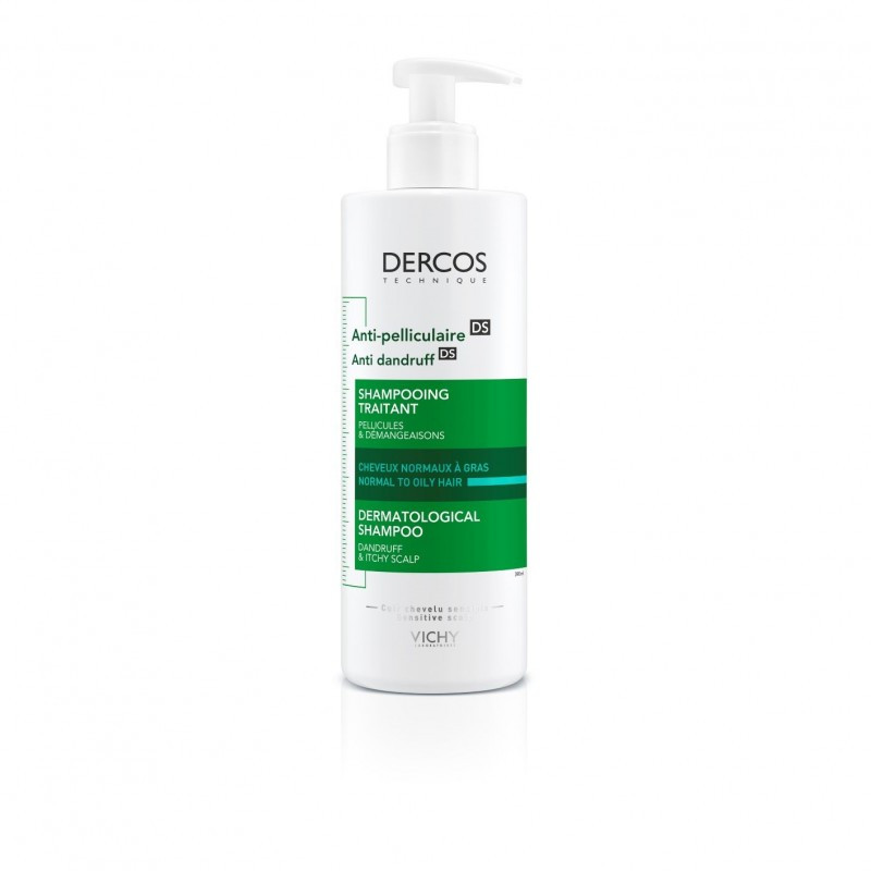 dercos champu anticaspa cabellos normal a grasos 390ml