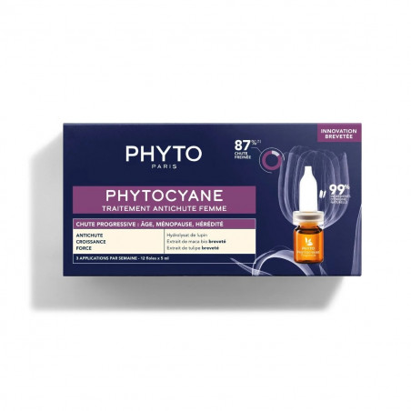 PHYTOCYANE TRATAMIENTO ANTICAÍDA MUJER PROGRESSIVE 12X5ML