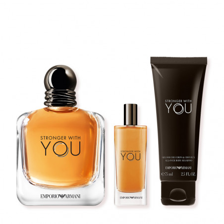 EMPORIO ARMANI STRONGER WITH YOU HE COFRE EDT V100ML