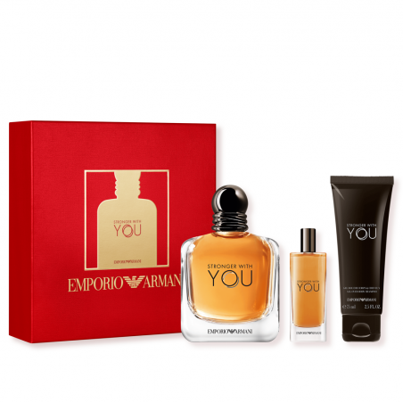 EMPORIO ARMANI STRONGER WITH YOU HE COFRE EDT V100ML