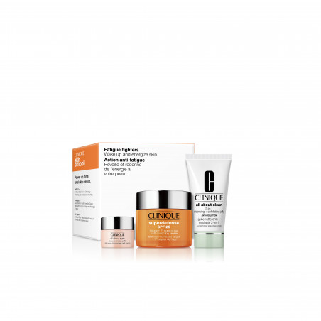 Set Hidratante Antifatiga y Primeros Signos Superdefense SPF25