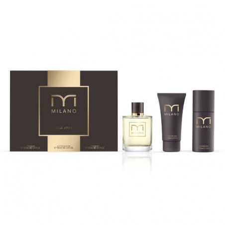 MILANO CLASIC EDP V.100ML + AFTER SHAVE BALM 100ML + DEODORANT SPRAY 150ML