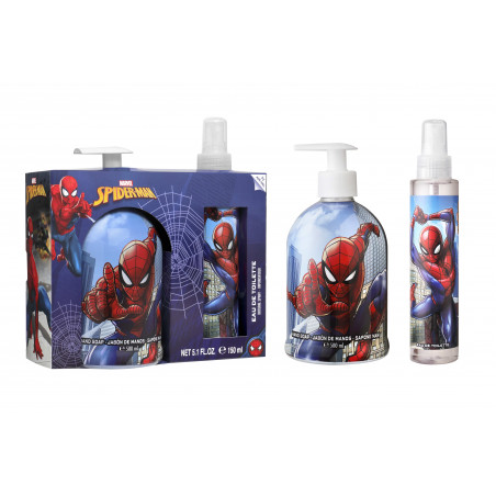 SPIDERMAN SET JABON DE MANOS 500ML+BODY SPRAY