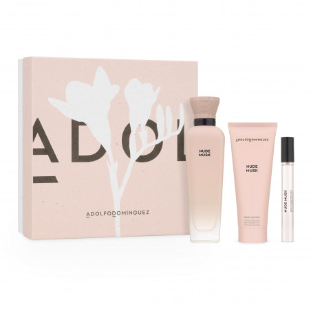 SET ADOLFO DOMINGUEZ NUDE MUSK EDP 120ML