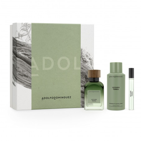 SET VETIVER TERRA EAU DE PARFUM 120ML