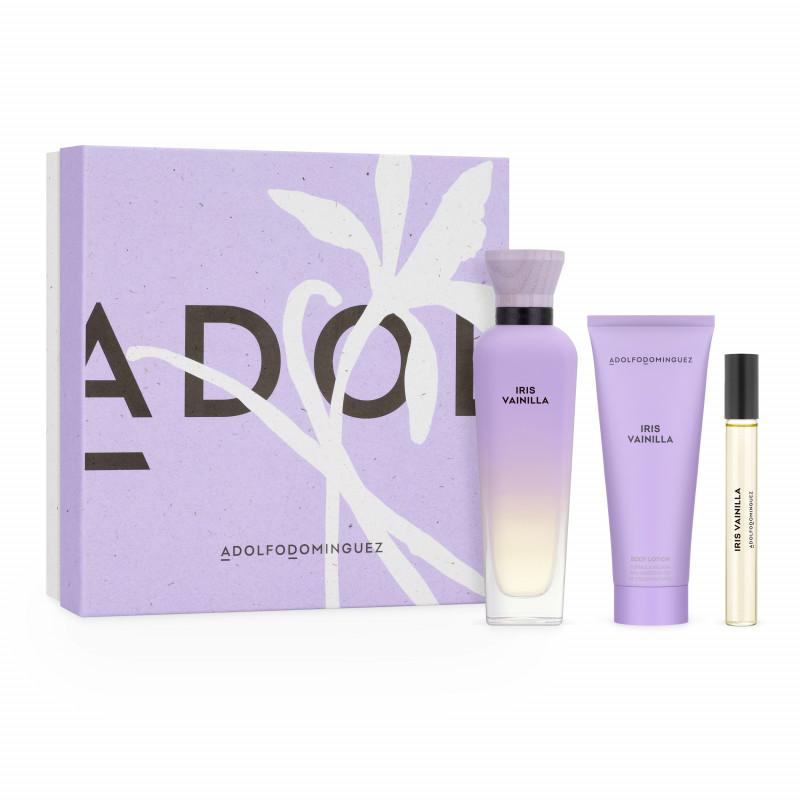Adolfo Dominguez – Estuche de Regalo Eau de Parfum Iris Vainilla Adolfo Dominguez.