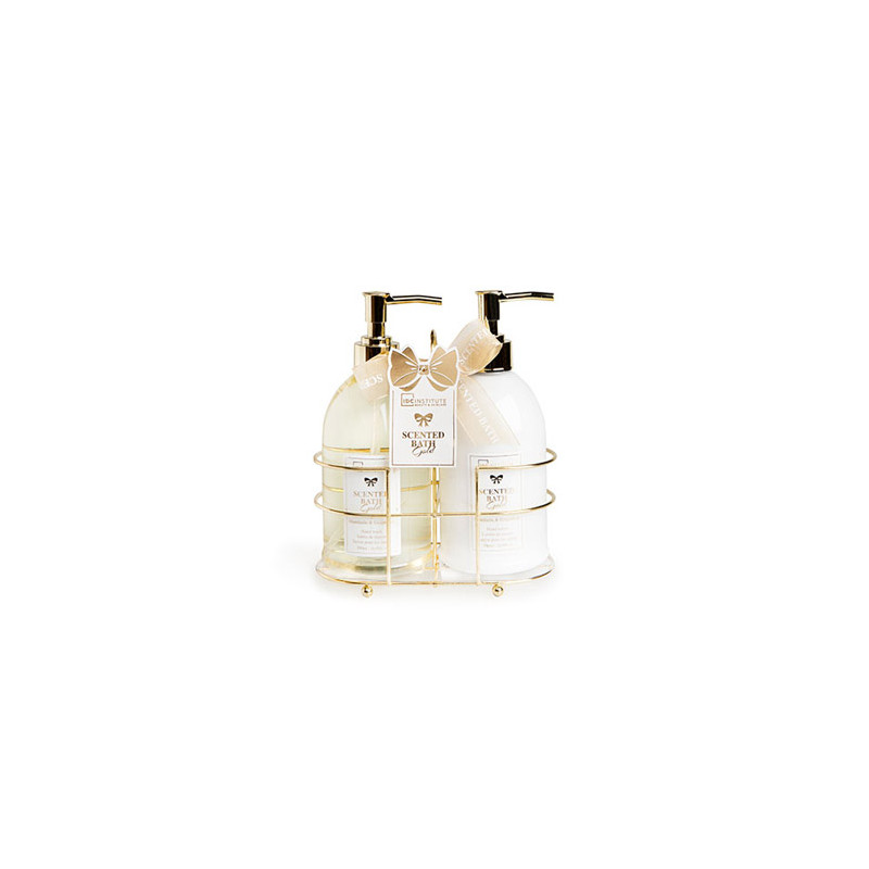 Idc institute scented bath gold tray 2 piezas