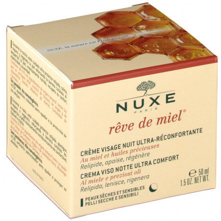 RÊVE MIEL CREMA DE NOCHE ULTRA-RECONFOTANTE 50ML