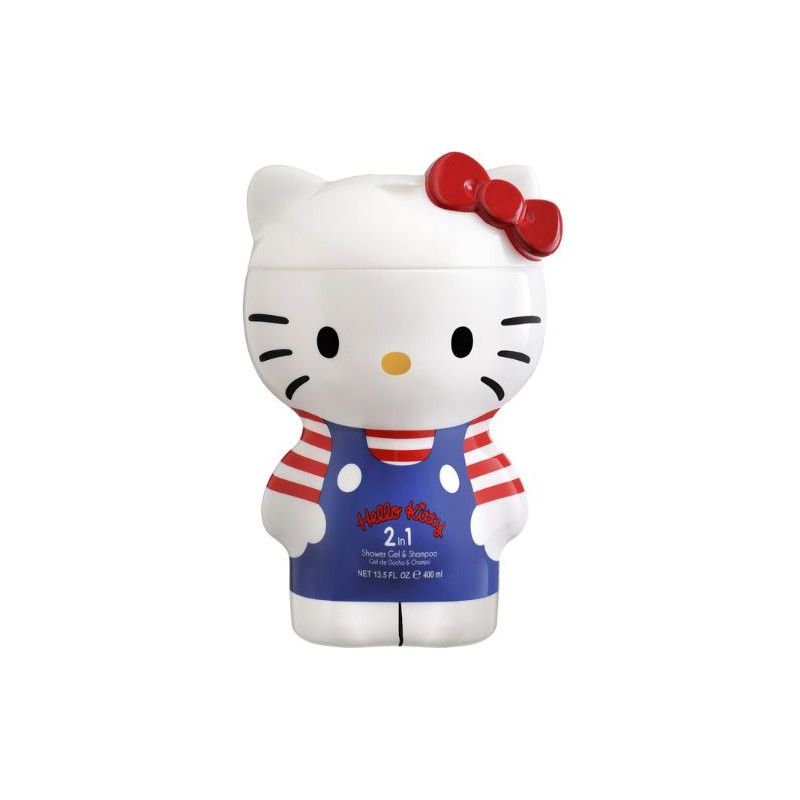 Gel de ducha y champú 2d hello kitty 400 ml