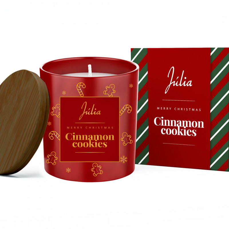 VELA DE NAVIDAD Gingerbread