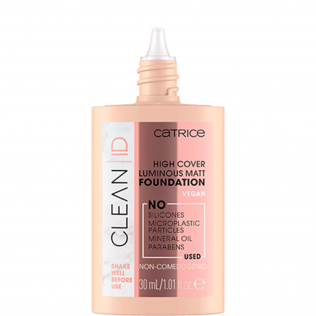 CLEAN ID HIGH COVER LUMINOUS MATT BASE DE MAQUILLAJE