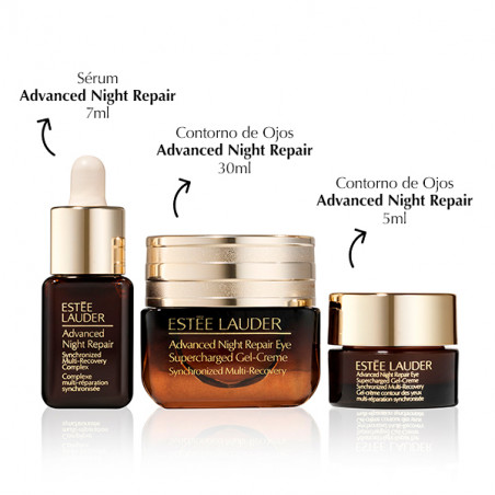 ESTUCHE CONTORNO DE OJOS ANTIOJERAS Y ANTIEDAD ADVANCED NIGHT REAPIR