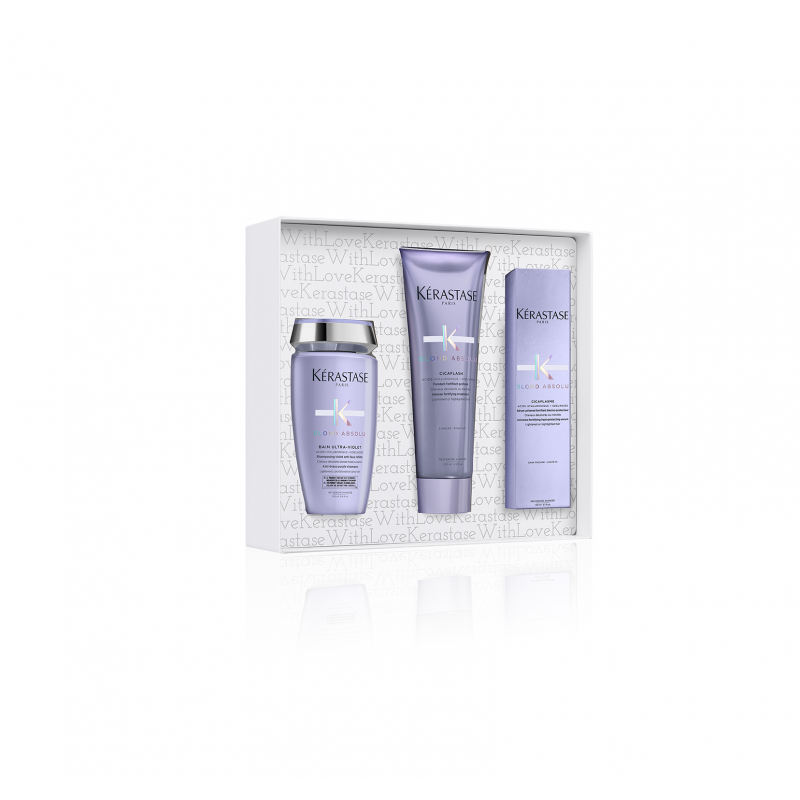 Blond Absolu Cofre Bain Uviolet Champu 250 Ml + Acondicionador 250 Ml + SerÚm 150 Ml