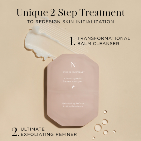THE ELEMENTAL CLEANSING BALM AND EXFOLIATING REFINER